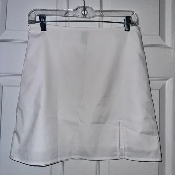 Skirts Shein White Mini Tennis Skirt Poshmark